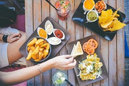 eating