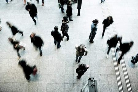 Pedestrians-busy