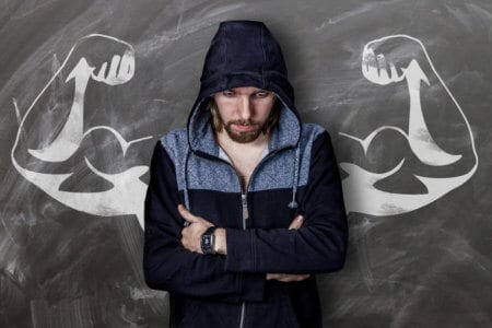 Thinking Men Building Muscles