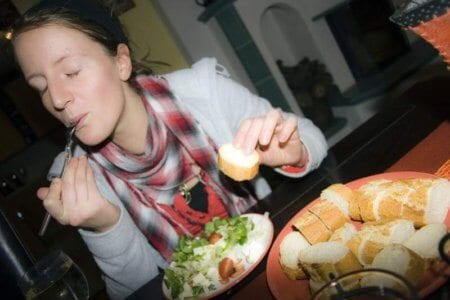 Delicious-Women-eating