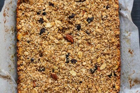 Quinoa Chia Seed Bars