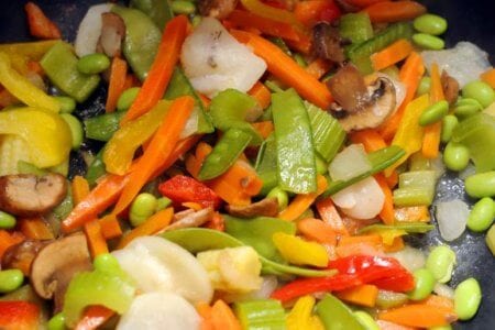Vegetables fry