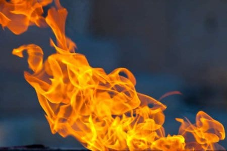 Fire flames