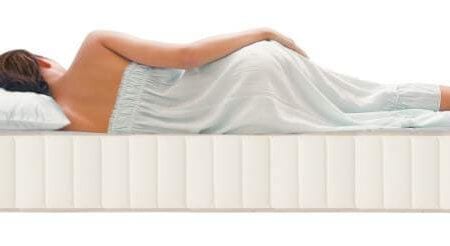 Women sleeping in bed comfort