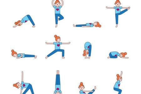 Woman Practicing Yoga