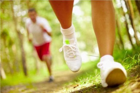 running-in-park-shoes