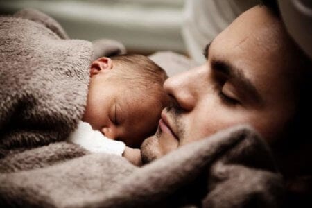 father-baby-sleeping