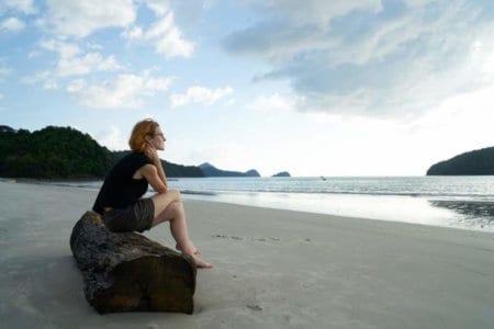 loneliness-woman-beach-portrait