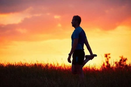 runner-at-the-sunset