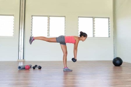 Kettlebell Single-Leg Deadlifts